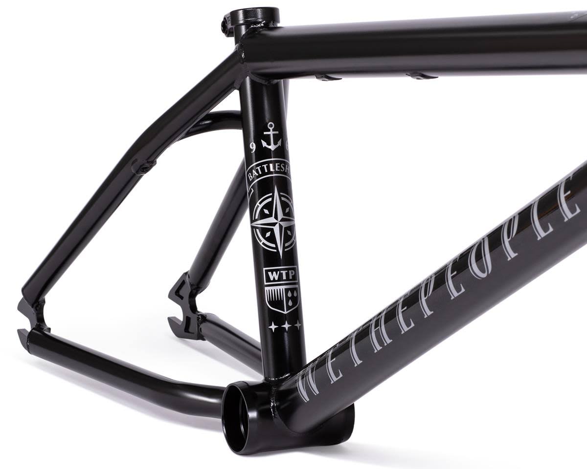 We The People Battleship BMX Frame - 20.5x22 TT Black