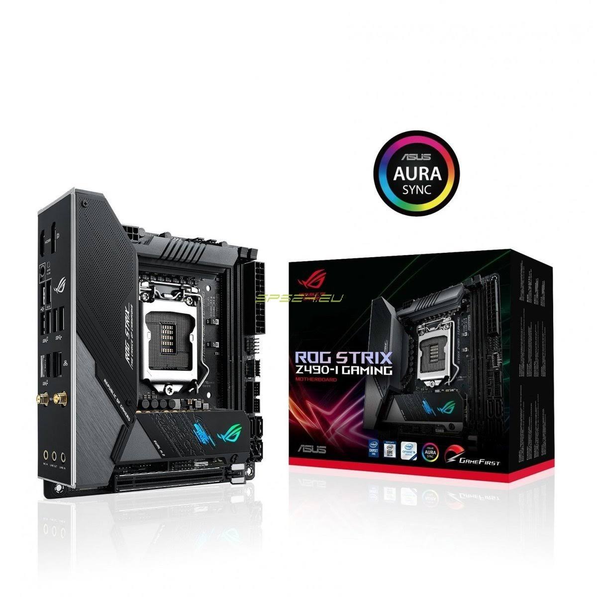 Asus ROG Strix Z490-I Gaming Intel Z490 LGA 1200 Mini ITX