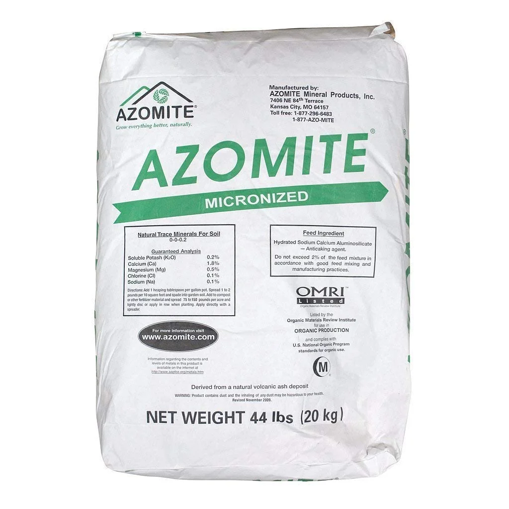 Garden Smart Wholesale Bulk Azomite Micronized Organic Trace Rock Dust Natural Mineral Soluble Powder Fertilizer (44 pounds)