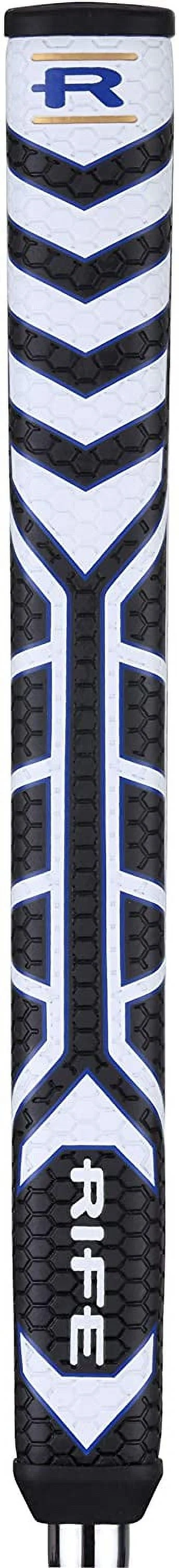 Rife Golf Roll Groove Technology Series (33 Inches) Right Handed RG2 Widened Heel Blade Putter Precision Milled Face Edge Cavity and Bumpers Ensures