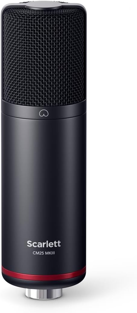 Focusrite Scarlett 2i2 Studio 4th Gen USB Audio Interface Full Recording Bundle with Exclusive Creative Music Production Software Kit with CR3-X