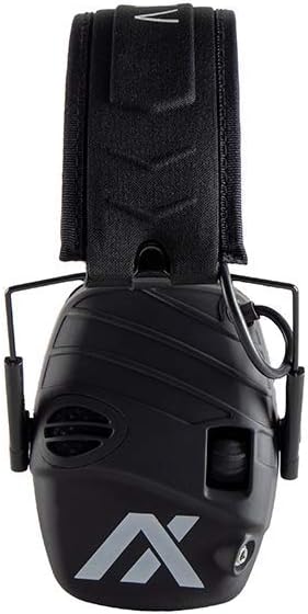 AXIL TRACKR All Purpose Earmuffs | True Noise Isolation, Sweat & Water Resistant with Built-in 2-Directional Microphone, Used for Tactical
