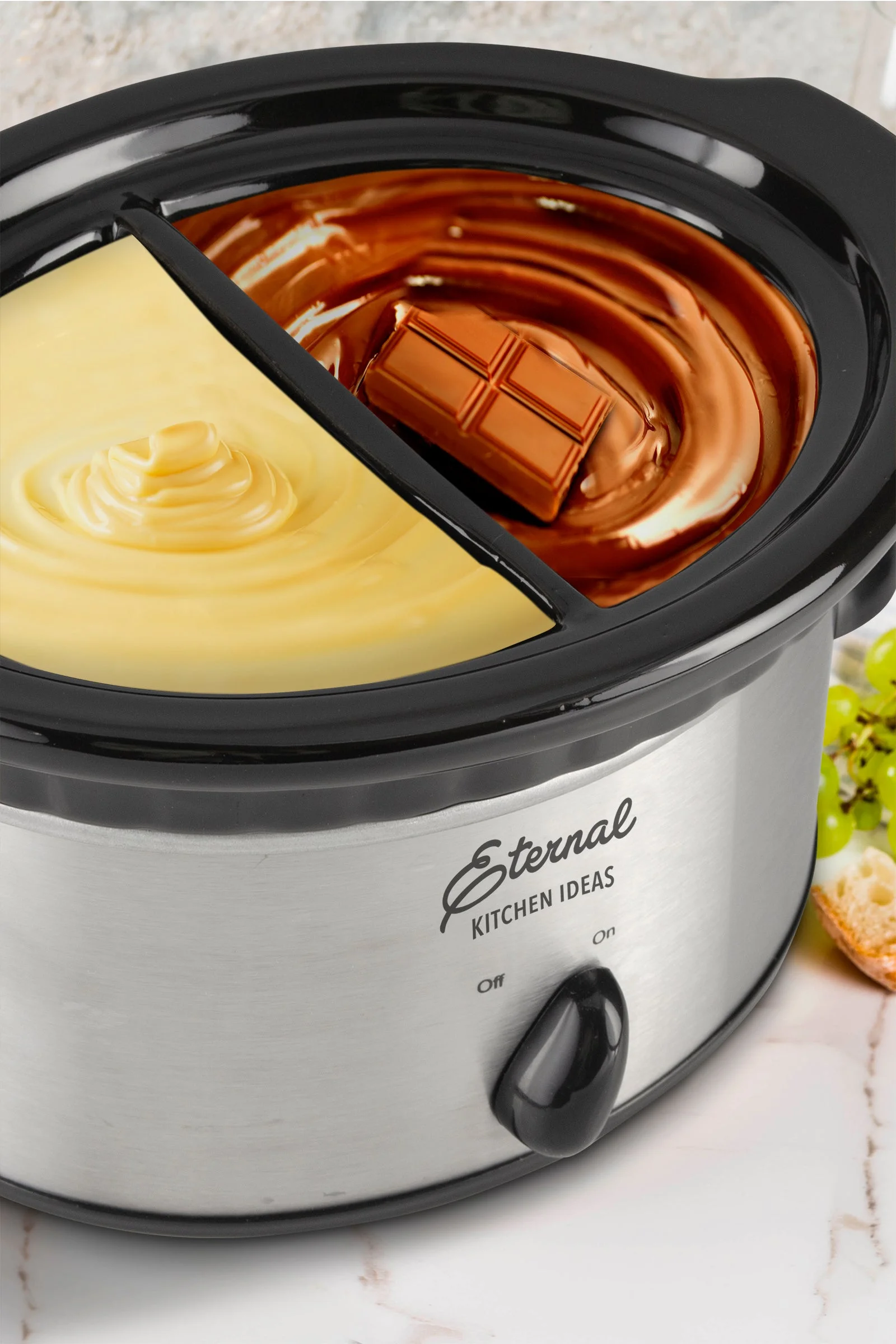 Eternal Dual Dip Warmer Slow Cooker