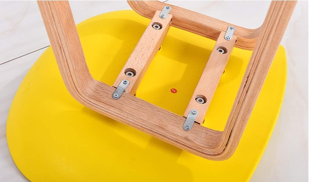 Bar Stool PP Plastic Bar Chair Postmodern Style Personality Creative Solid Wood Casual Coffee Front Household Kitchen Outdoor Bedroom Makeup Living