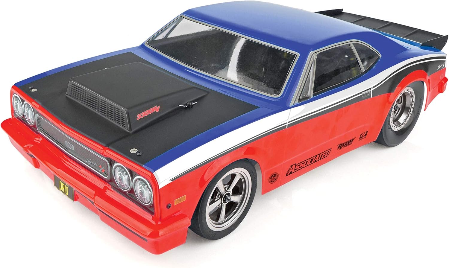 Team Associated 1/10 DR10 2 Wheel Drive Drag Race Car Team Kit ASC70027 Cars Elec Kit 1/10 On-Road