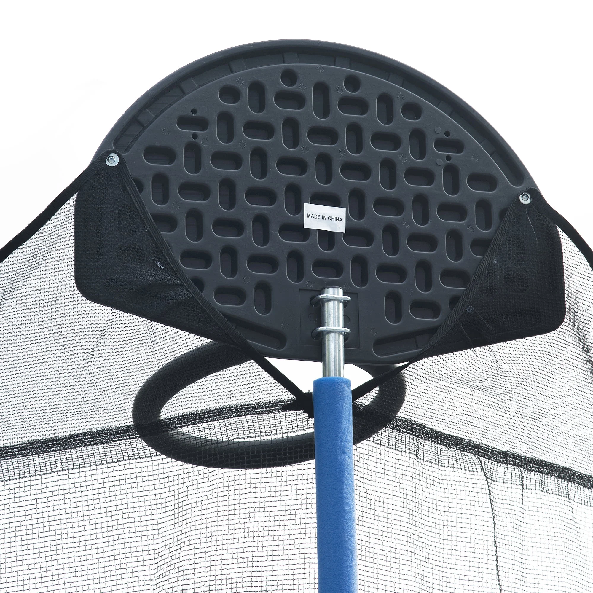 Highsound 14 FT Trampoline Set with Safety Enclosure Net, Basketball Backboard and Ladder-Metal for Kids & Adults, Easy Assembly