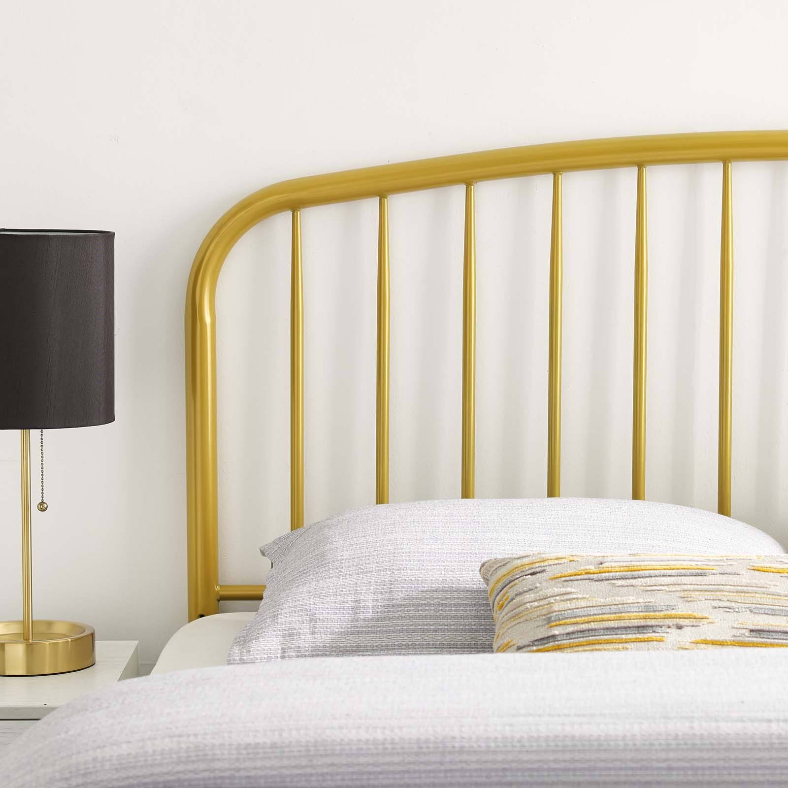 Modway Nova Queen Metal Headboard - Black