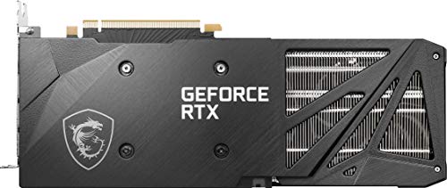 MSI Gaming GeForce RTX 3060 Ti LHR 8GB GDRR6 256-Bit HDMI/DP Torx Fan 3 Ampere Architecture Graphics Card (RTX 3060 Ti Ventus 3X 8G OC LHR)