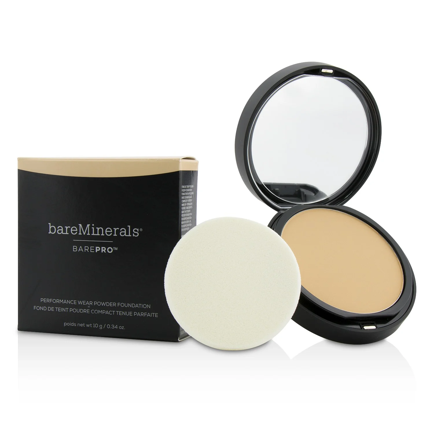 BareMinerals BarePro Performance Wear Powder Foundation - # 9.5 Flax  10g/0.34oz