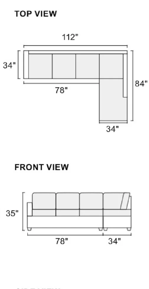 Living Room Furniture Modern Contemporary Espresso Faux Leather Sectional Sofa 3pcs Sectional Sofa Set Couch Cushion Pillows