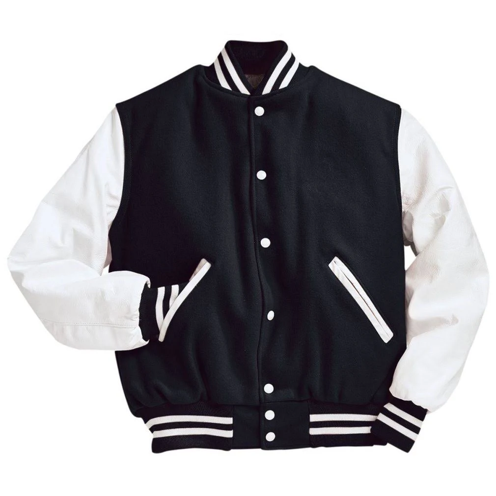Holloway 224183 - Varsity Jacket - Scarlet/True Navy/White - S