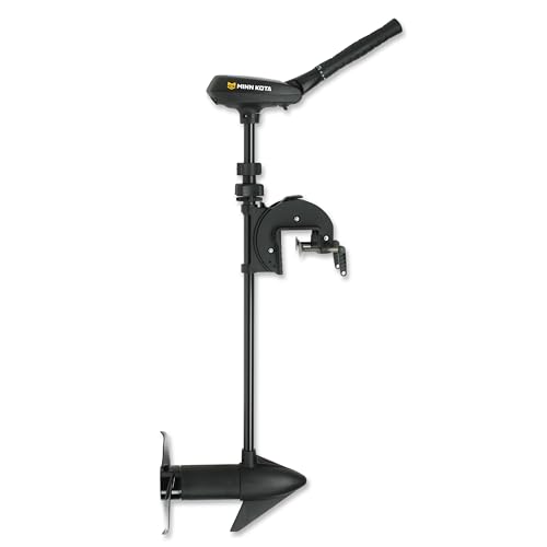 MinnKota Traxxis 80 Transom Mount Trolling Motor (80lbs Thrust, 42" Shaft) , Black
