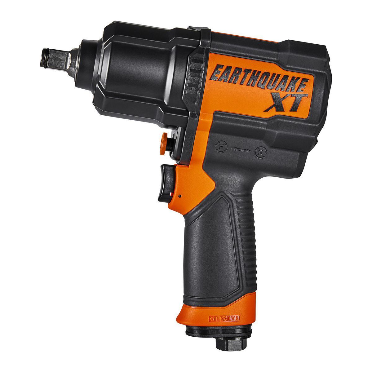 EARTHQUAKE XT 1/2 in. Composite Air Impact Wrench, Twin Hammer, 1200 ft-lbs, Purple