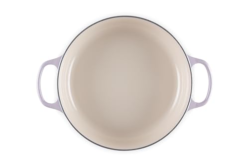Le Creuset Enameled Cast Iron Signature Round Wide Dutch Oven, 6.75 qt., Cerise