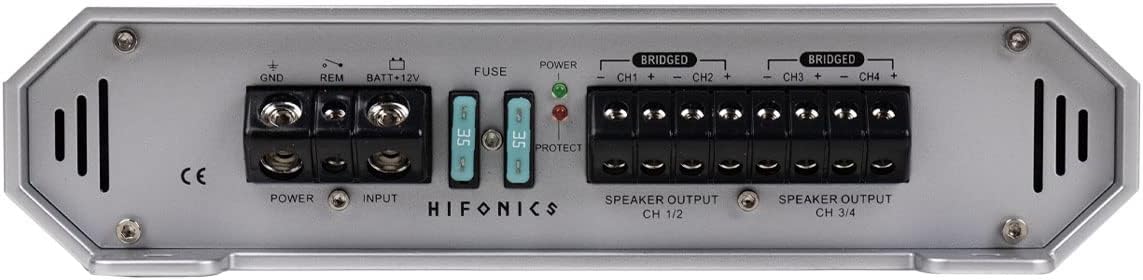 Hifonics ZRX1016.4 Zeus Car Audio Amplifier, 4-Channel 1000-Watt