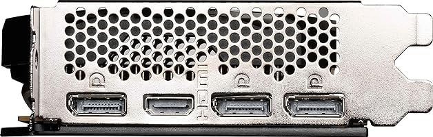 MSI GeForce RTX 4060 Ventus 2X Black 8G OC Gaming Graphics Card - 8GB GDDR6X, PCI Express Gen 4, 128-bit, 3X DP v 1.4a