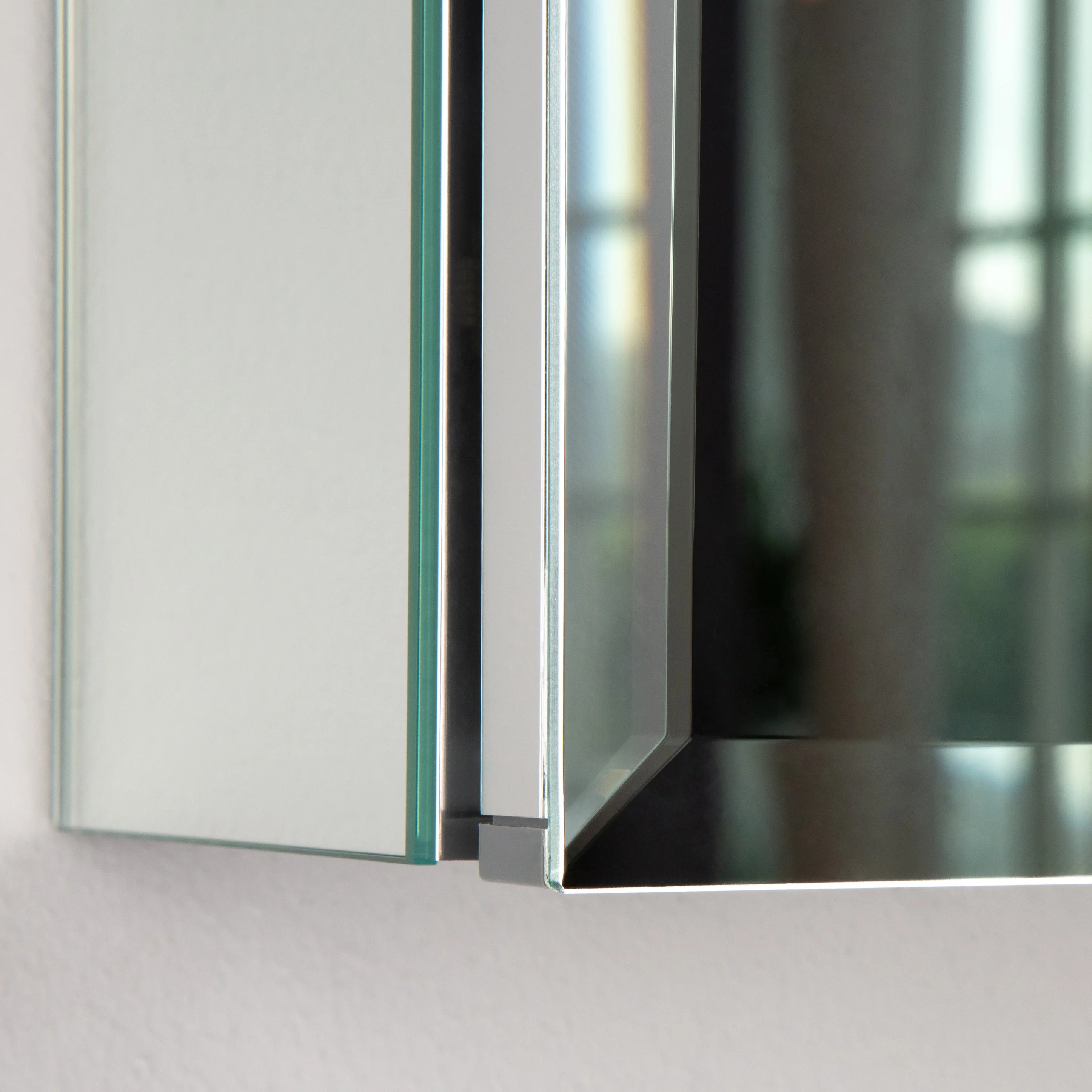 Elegant Reflections Double Door Mirror Medicine Cabinet