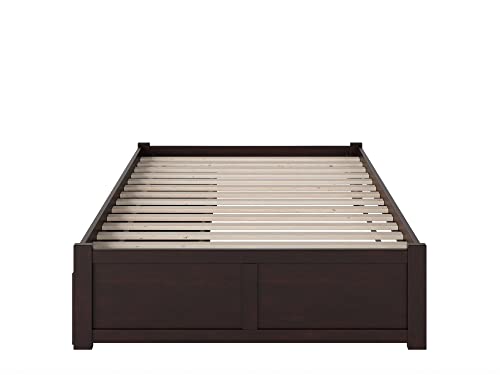 AFI Concord Platform Bed with Footboard & Storage Drawers