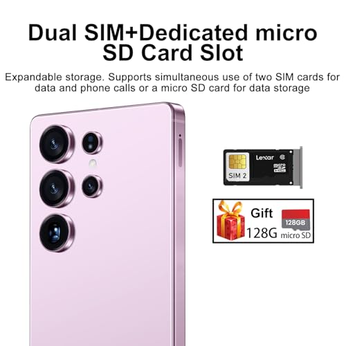X25 Ultra 5G Cell Phone, Unlocked Android Smart Phone, 8+256GB+128GB Unlocked Android Phone