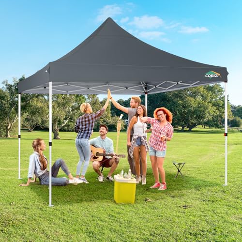 10x10 Pop Up Canopy Tent with 4 Sidewalls and Mesh Windows 2.0