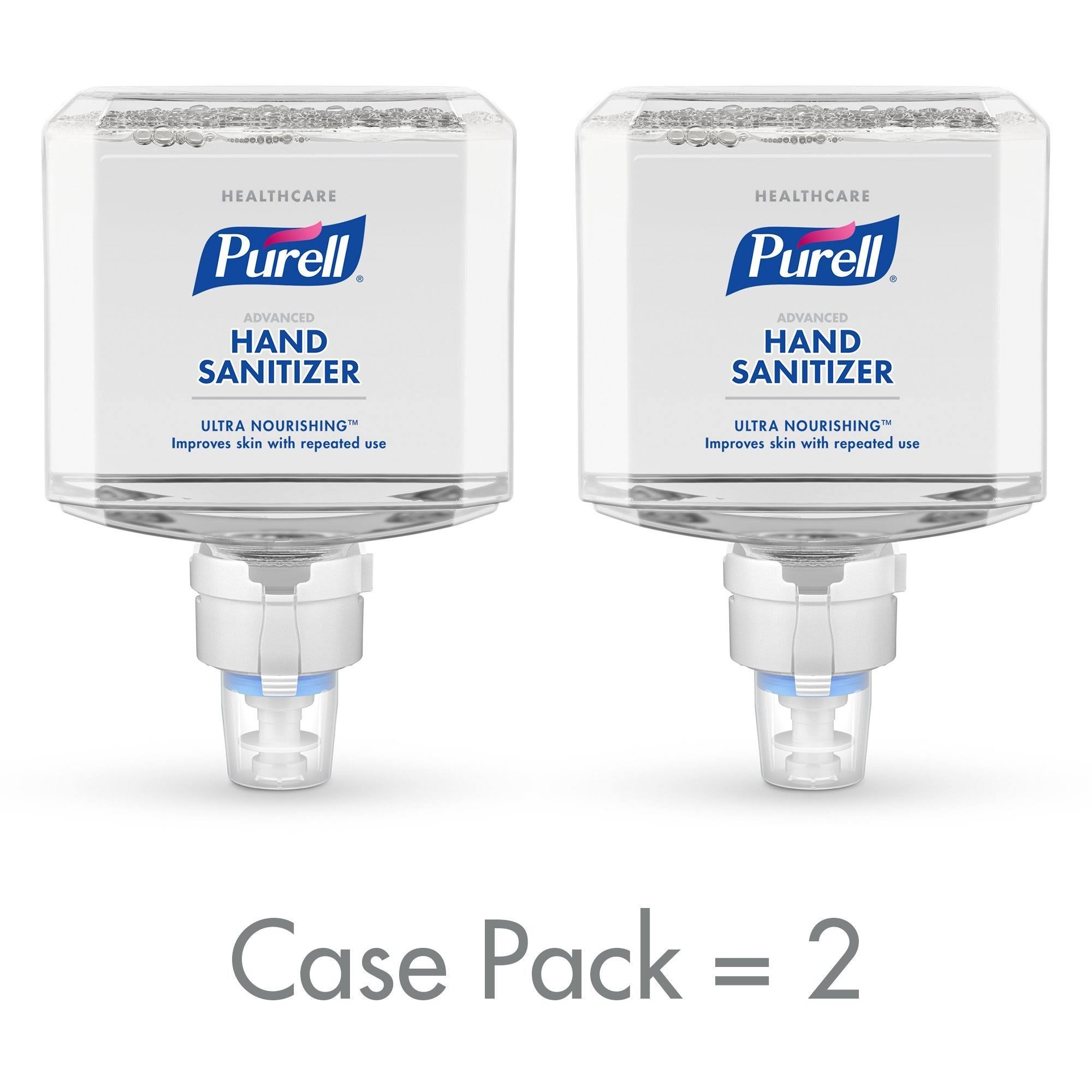 Purell 7756-02 Advanced Healthcare ES8 1200 ml Ultra Nourishing Foaming Hand Sanitizer - 2/Case