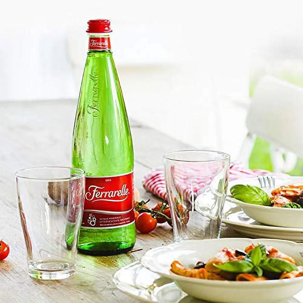 Sparkling Natural Mineral Water  750 Ml (6 Glass Bottles)