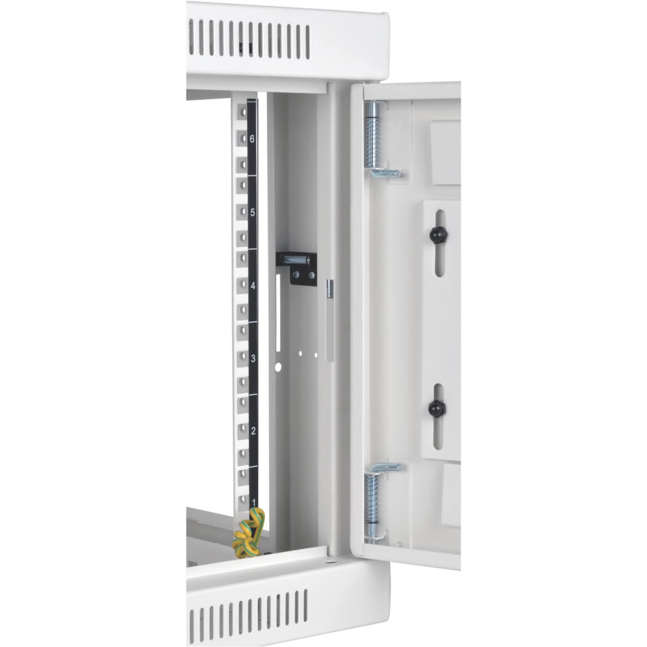 Tripp Lite 6U Wall Mount Rack Enclosure Server Cabinet White w/ Acrylic Glass Door Rack SRW6UWG