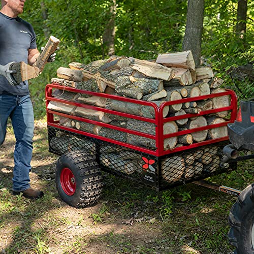 YUTRAX® HC1750 Trailer, Heavy-Duty Trailer, 1750 lb. Load Capacity, Heavy-Duty Steel Construction, Haul 28 Cub Feet, Minimal Assembly