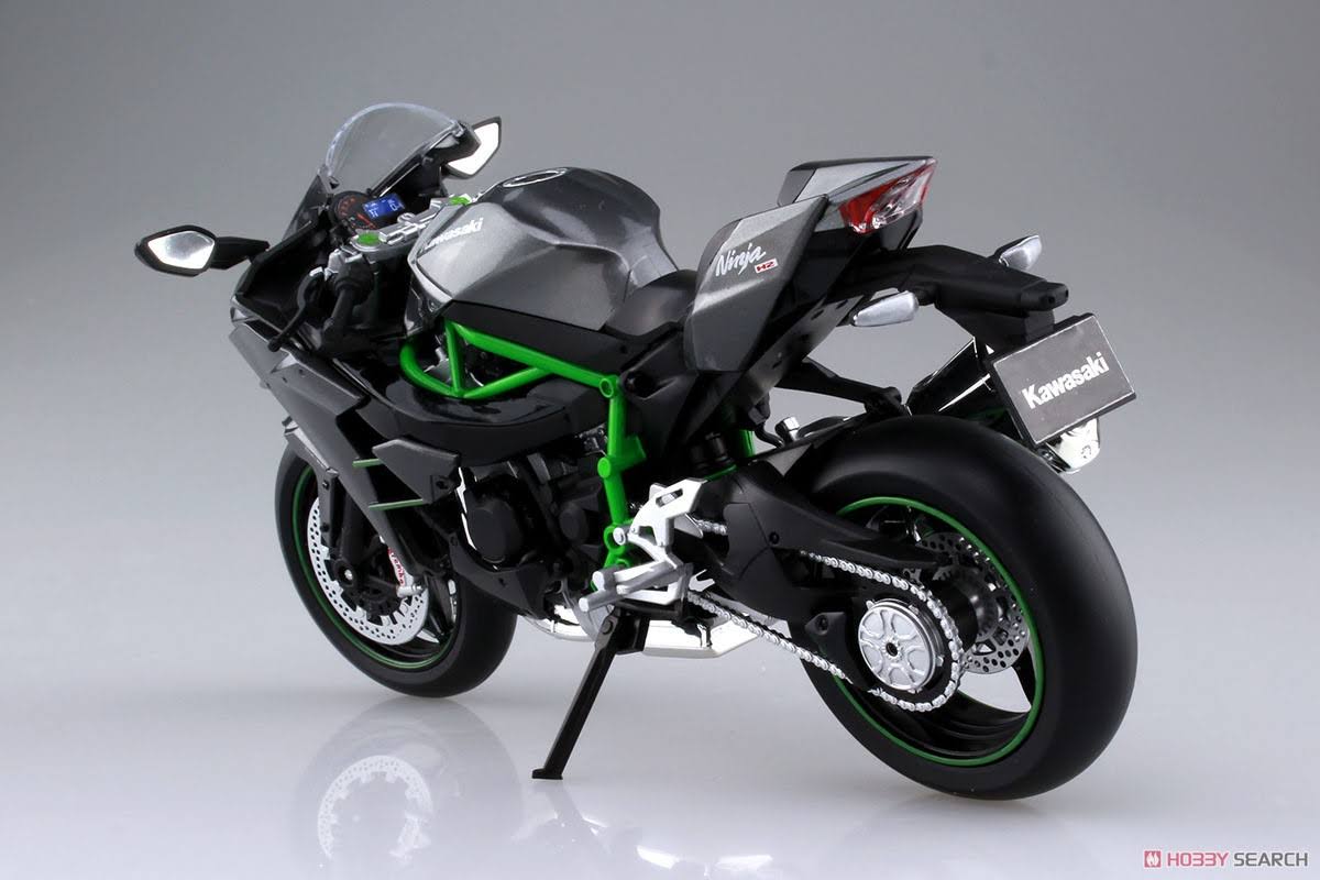 Aoshima Skynet 04569 Kawasaki Ninja H2 1/12 Scale Finished Model