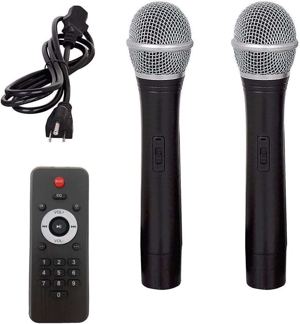 PRORECK Freedom 12 Portable Wireless 12-Inch 500 Watt Powered Dj/PA Speaker Karaoke System with Bluetooth/USB Drive Read/SD Card Reader/FM/Remote