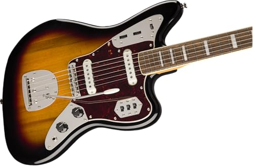 Squier Classic Vibe 70s Jaguar Electric Guitar, with 2-Year Warranty, Surf Green, Laurel Fingerboard