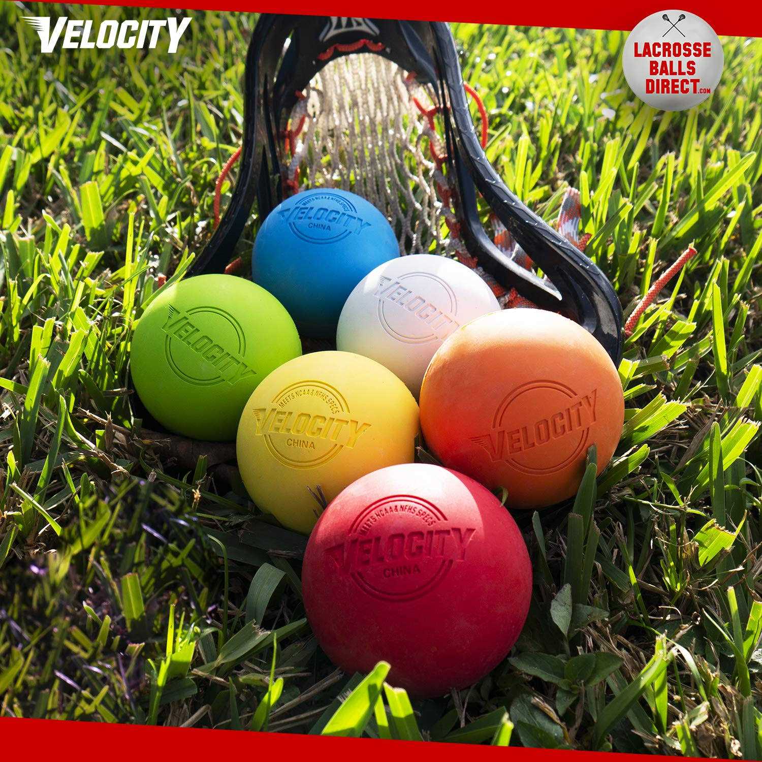 Velocity Lacrosse Balls Official Nfhs, Sei, and College Approved - Sports Supplies Online Store