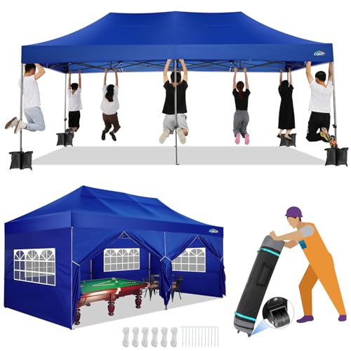 COBIZI 13x26 Pop Up Tent 13x26 Canopy with Sidewalls Heavy Duty Canopy Party Tent for Parties