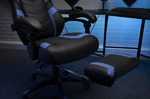 RESPAWN 110 Pro Gaming Chair - Gaming Chair with Footrest, Reclining Gaming Chair, Video Gaming Computer Desk Chair, Adjustable Desk Chair