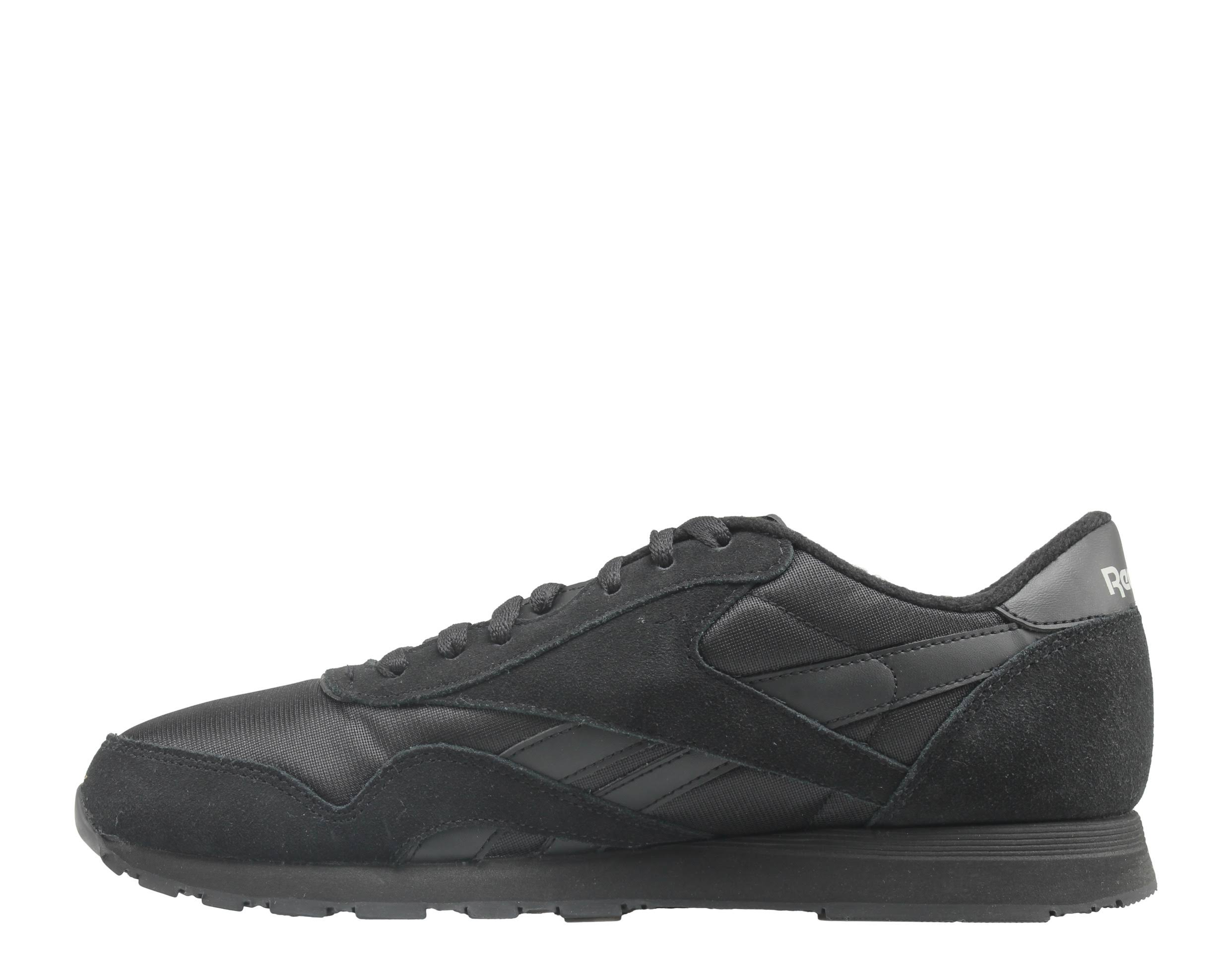 Reebok Classic Nylon Black Black Carbon
