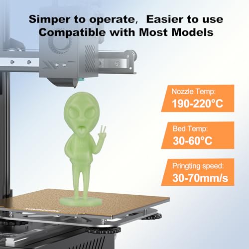 Kingroon Silk PLA Bundle 3D Printer Filament, Dimensional Accuracy +/- 0.03 mm, 10 kg Spool(22lbs)
