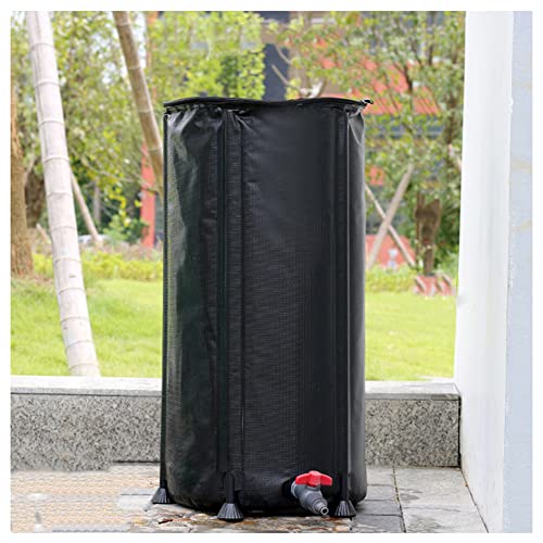 HYHMJ Collapsible Rain Barrel, DIY Kit, Portable Rain Water Collection Barrel, Plastic Outdoor Home Water Storage Collector