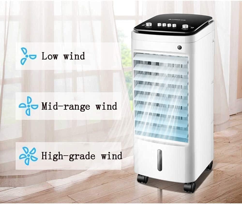 Portable Air Conditioner Cooler Air Conditioner Mobile Without Hose Air Conditioning Fan White Mechanical 3 Speed Control Home Dorm Movable Cooling