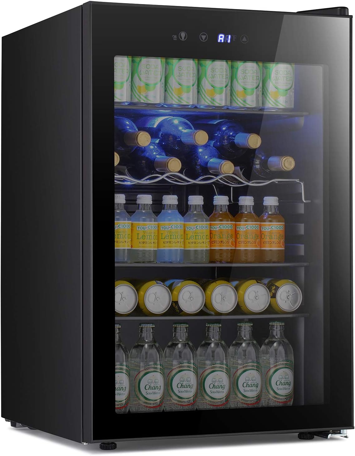 Antarctic Star Beverage Refigerator -120 Can Mini Fridge for Soda Beer or wine,Small Drink Dispenser