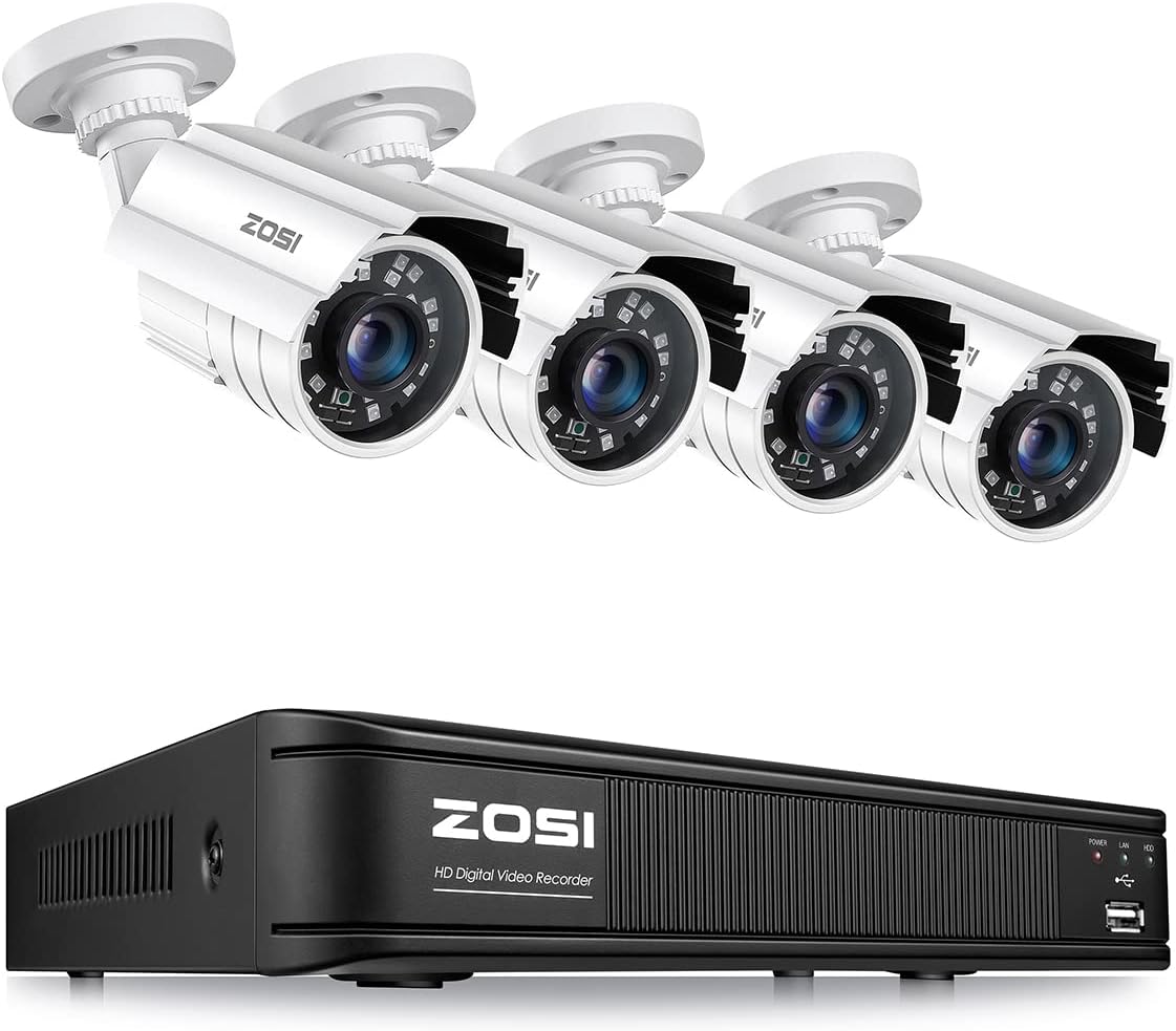 ZOSI H.265+ 1080p 16 Channel Security Camera System