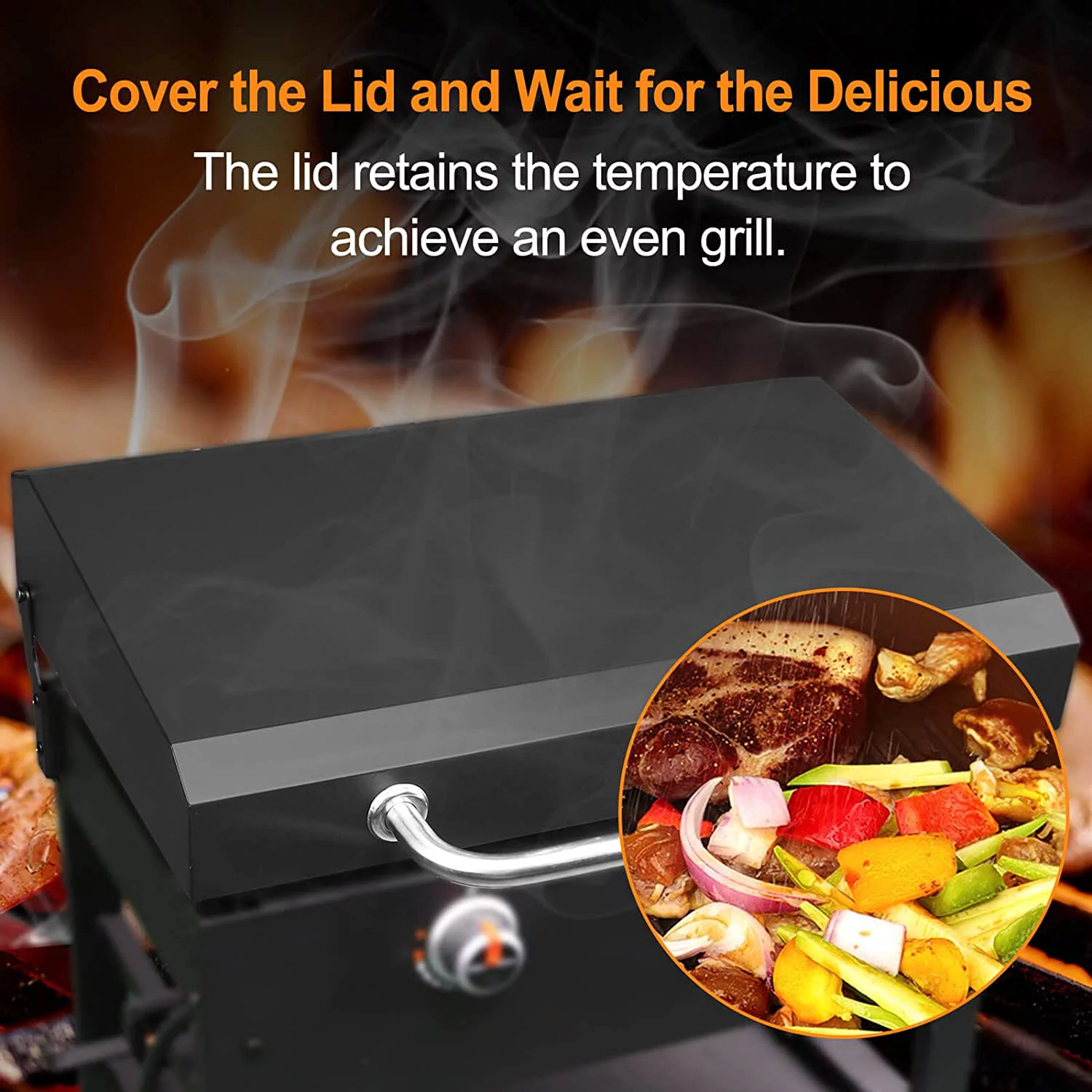 Upgrade Hinged Lid for Blackstone 28 inch Griddle