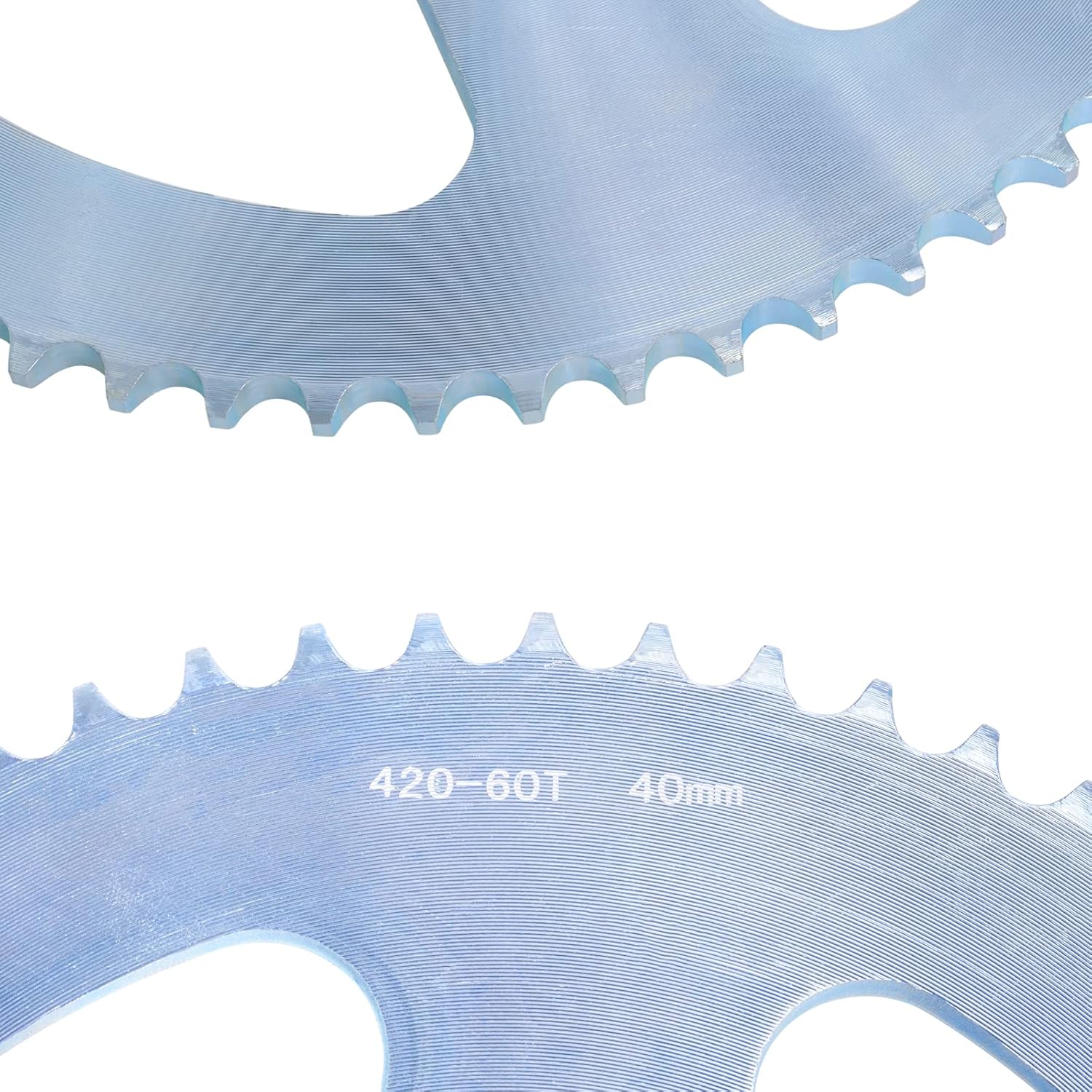 Go Kart Sprocket, 60 Tooth for #40/41/420 Chain, Sprocket for Go Carts and Mini Bikes