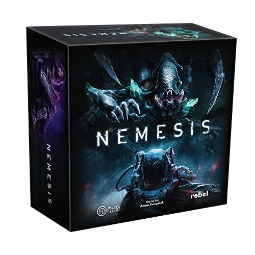 Nemesis Board Game - Sci-Fi Horror Adventure! Detailed Miniatures, Cooperative & Strategy Gameplay, Space Survival Challenge, Ages 14+, 1-5 Players