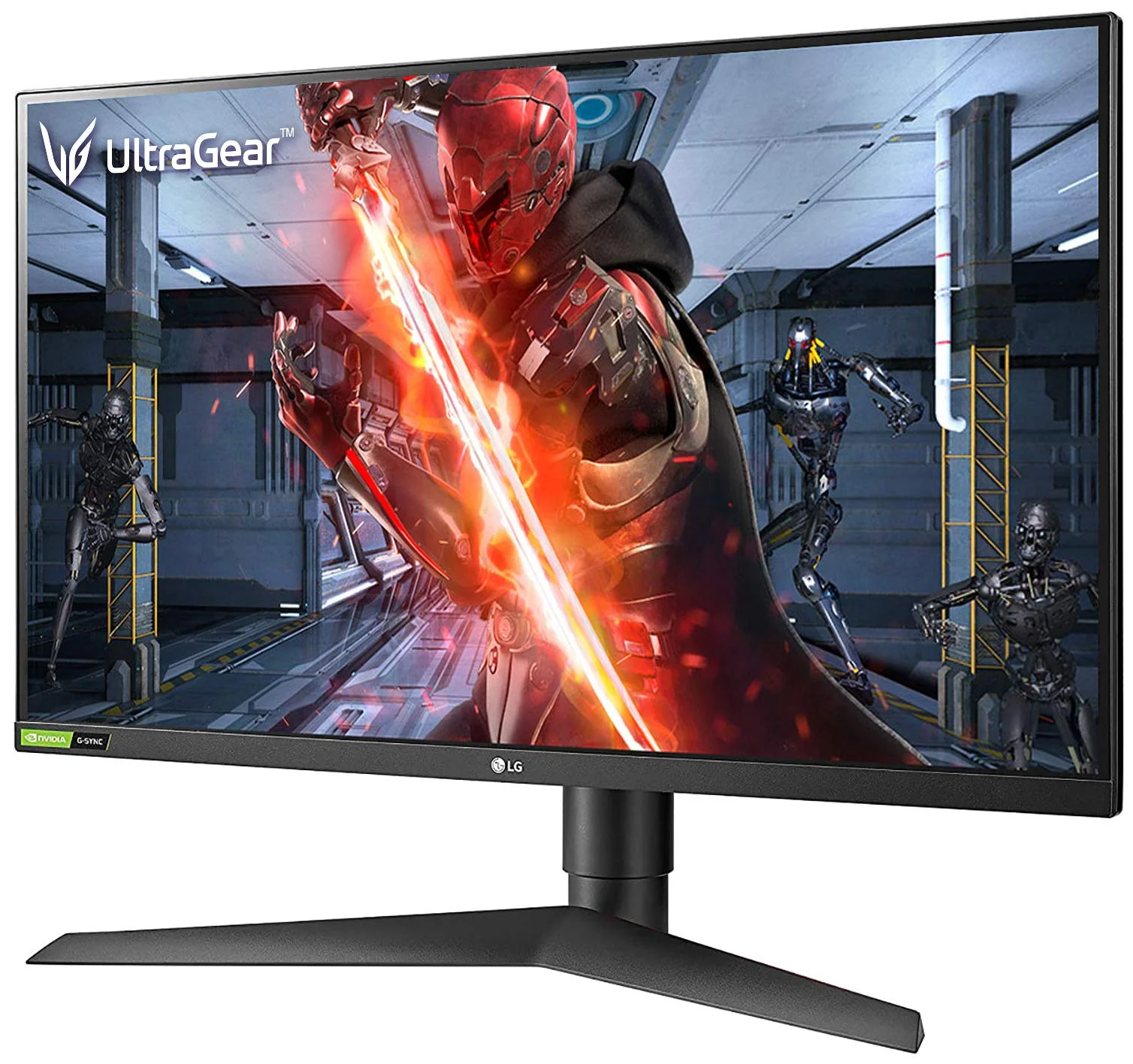 LG 27GL650F-B 27 Inch Full HD Ultragear G-Sync Compatible Gaming Monitor with 144Hz Refresh Rate and HDR 10 - Black