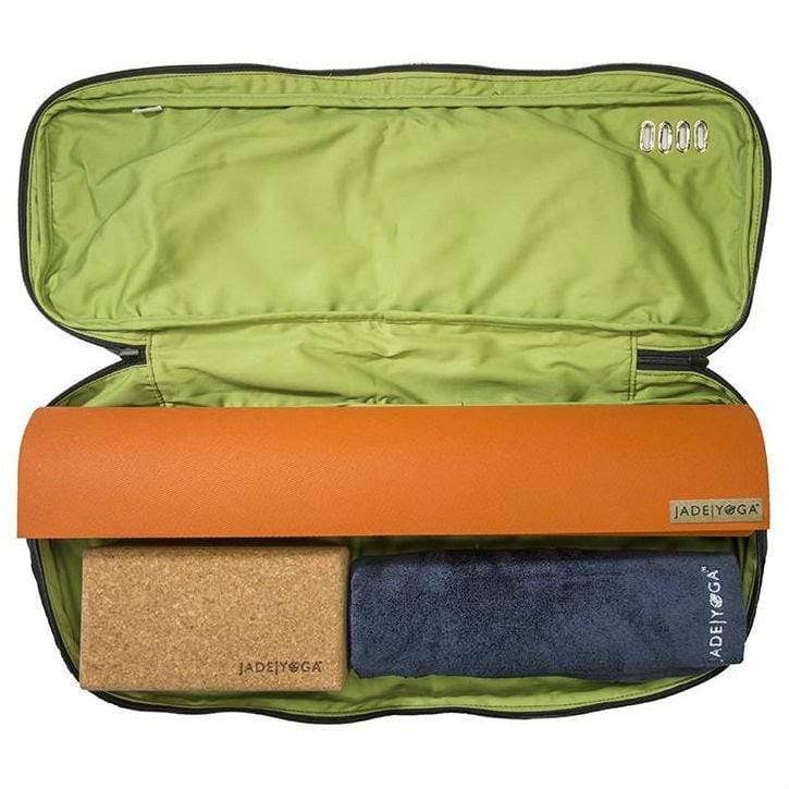 Jade Yoga Khaya Mat Bag Fern/Avocado | Cotton