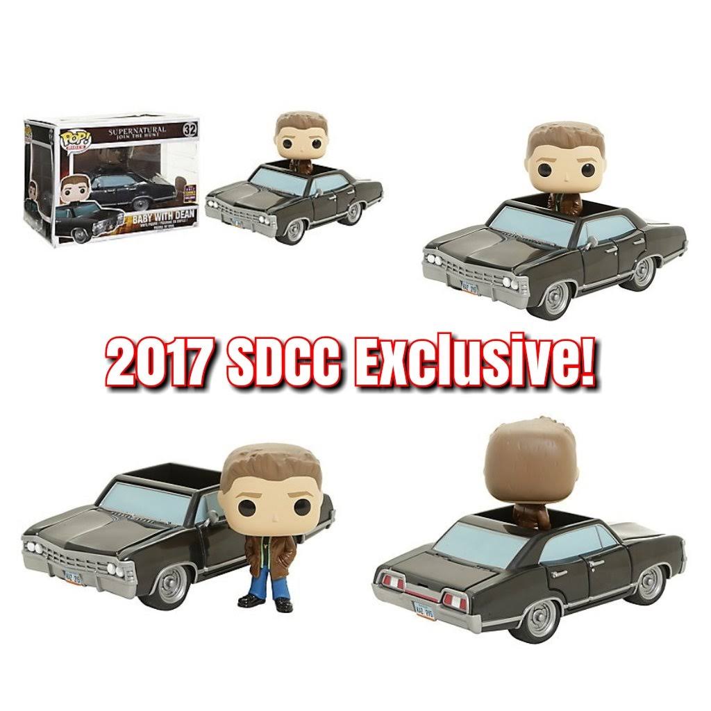 Funko Pop Super Natural Baby W Dean 2017 Summer Convention Exclusive Figure
