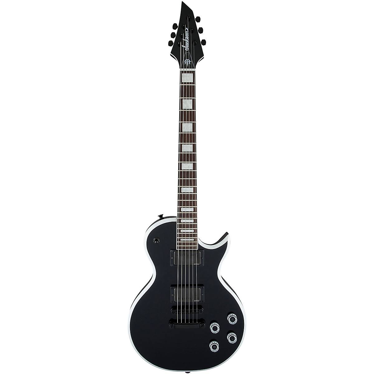 Jackson x Series Signature Marty Friedman MF-1 - Black with White Bevels