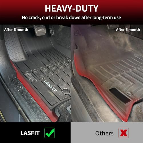LASFIT Floor Mats & Trunk Mat for Jeep Grand Cherokee 2022-2025 5-Seat (Include 4xe, NOT for L)