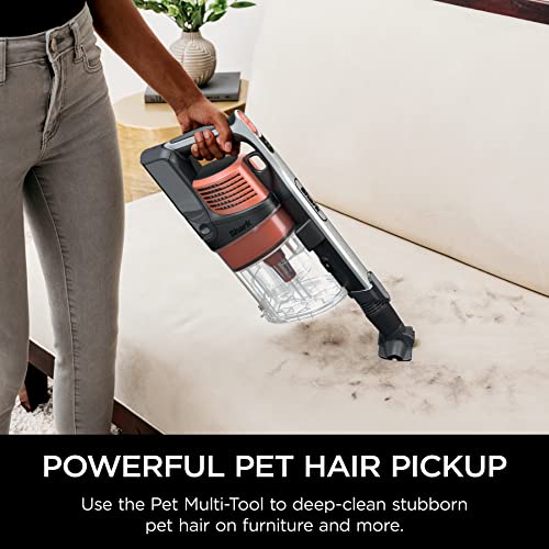 Shark IZ483H Vertex Cordless Stick Vacuum with DuoClean PowerFins, MultiFLEX, Crevice Tool, Pet Multi-Tool & Anti-Allergen Brush, 120-min Runtime