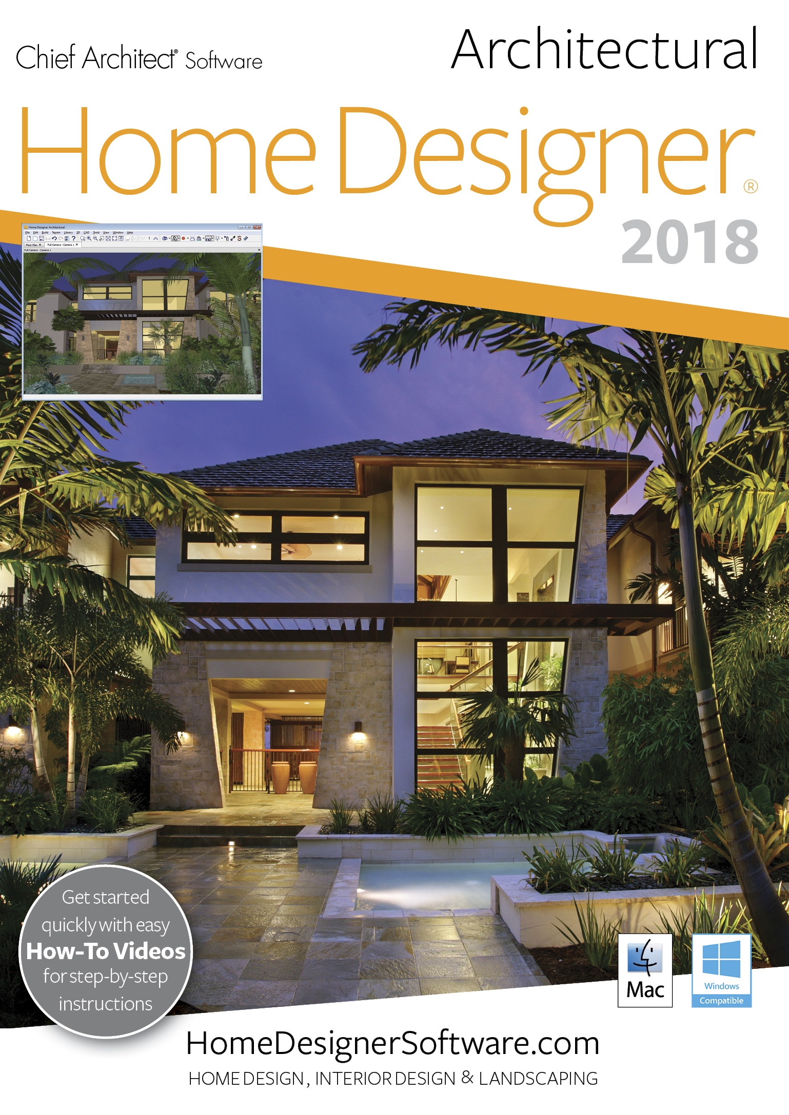 Home Designer Architectural 2018 - Mac Download [Download]